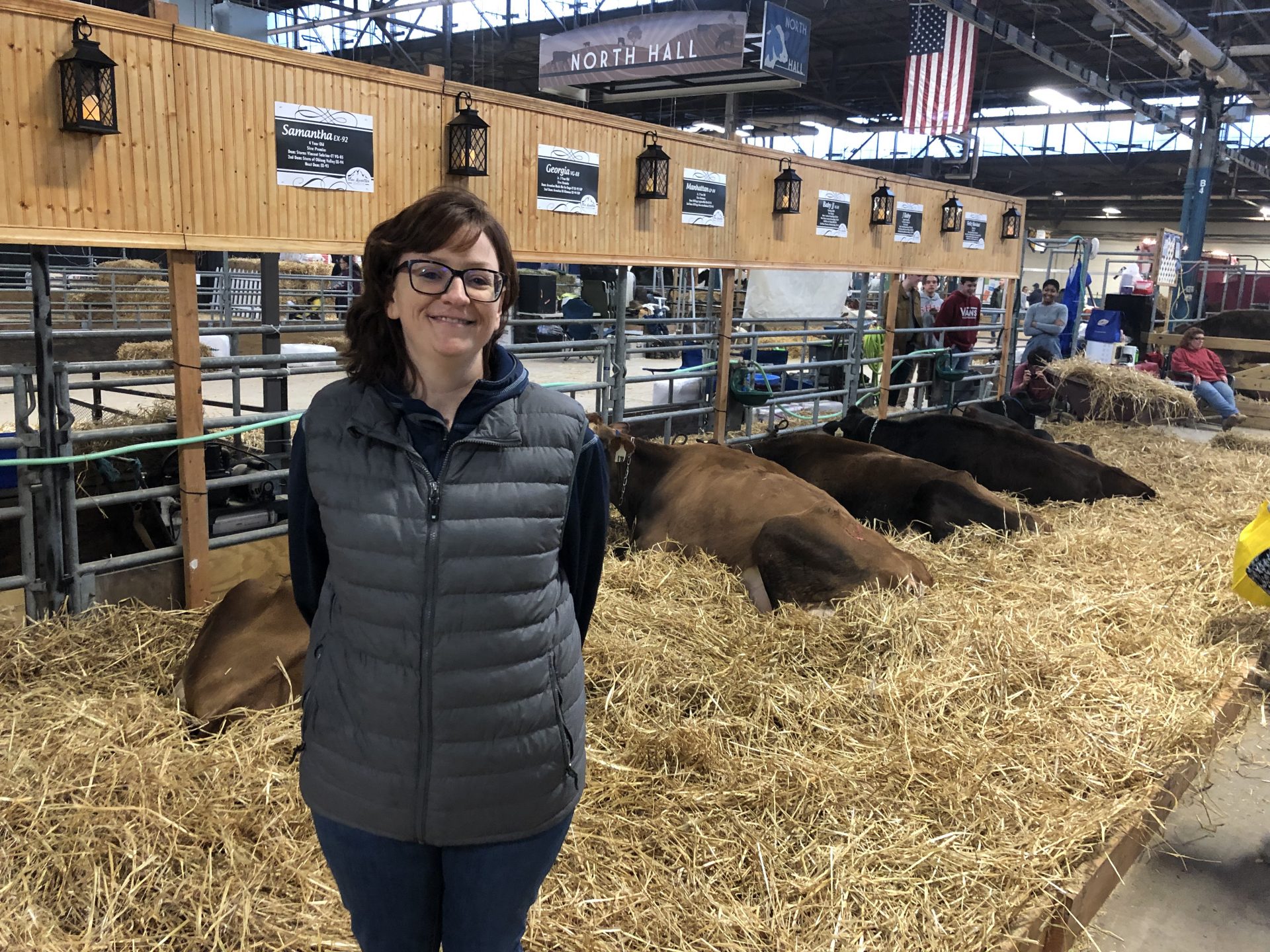 Jill Dice stands for a portrait at the Pennsylvania Farm Show Complex on Jan. 8, 2019.
