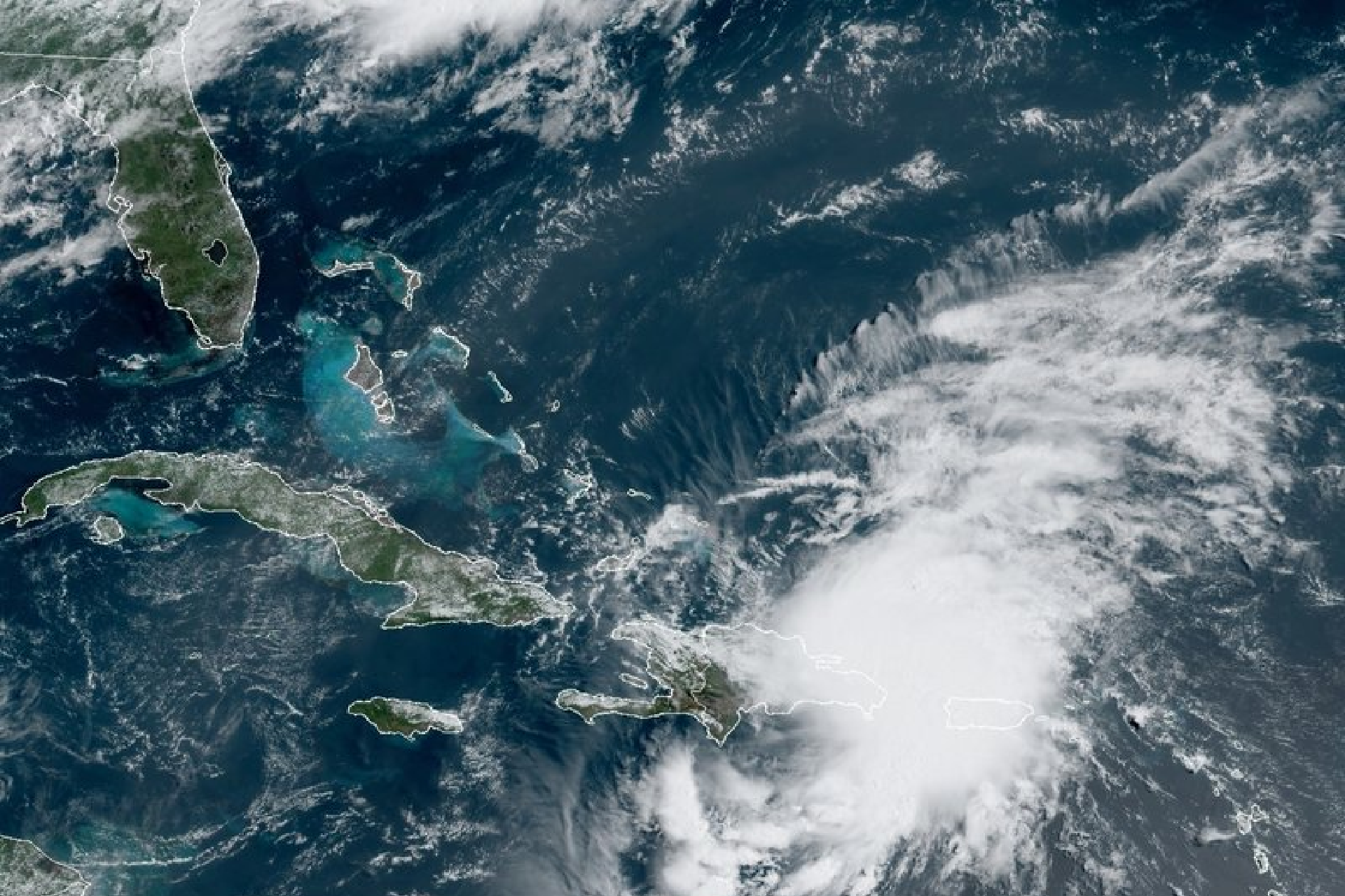 Tropical Storm Isaias floods part of Puerto Rico as it heads toward ...