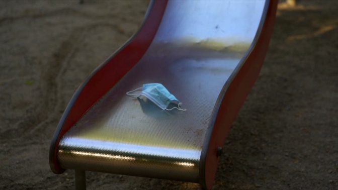 Mask on a slide