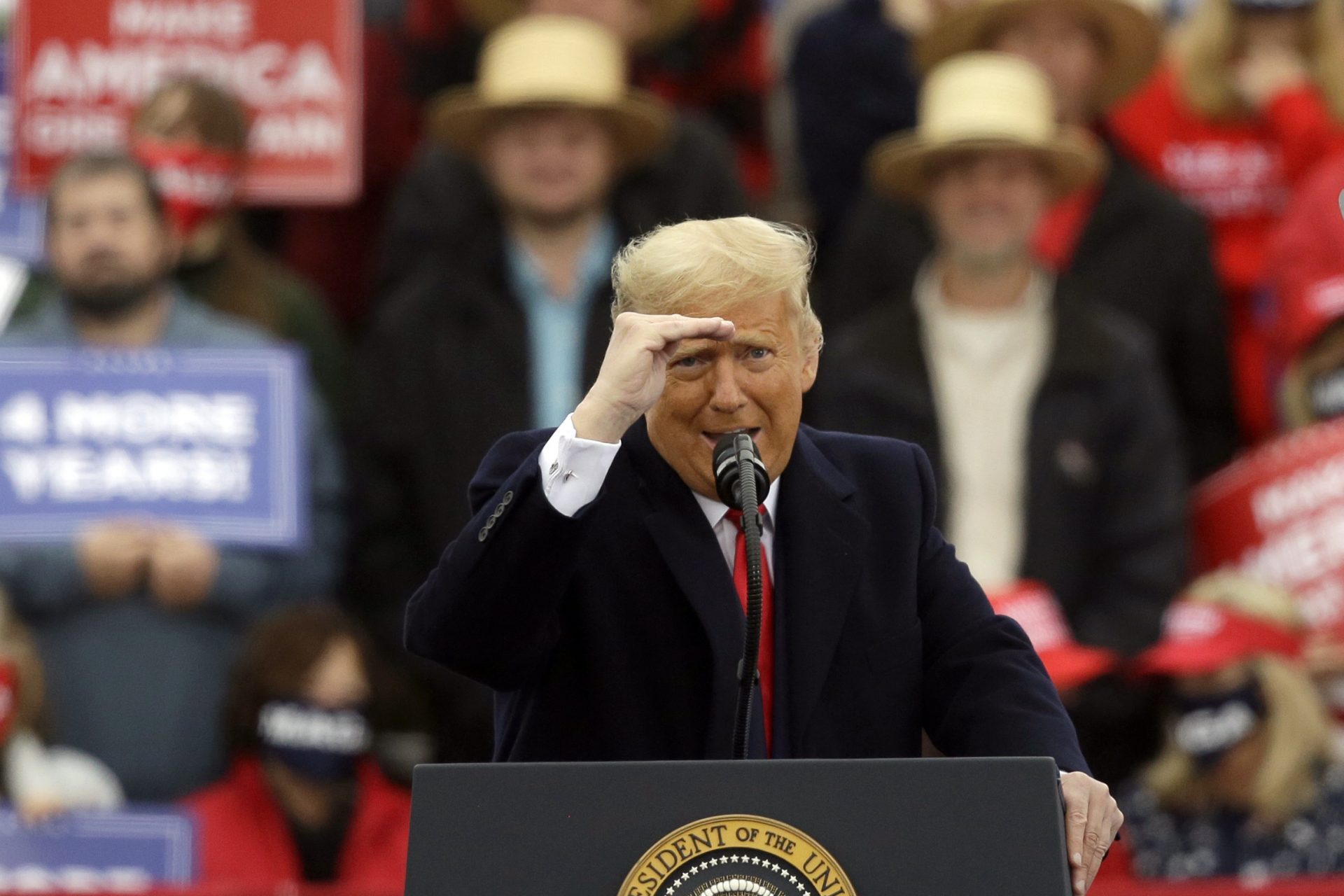 President Donald Trump Campaigns In Lancaster County And Two Other ...