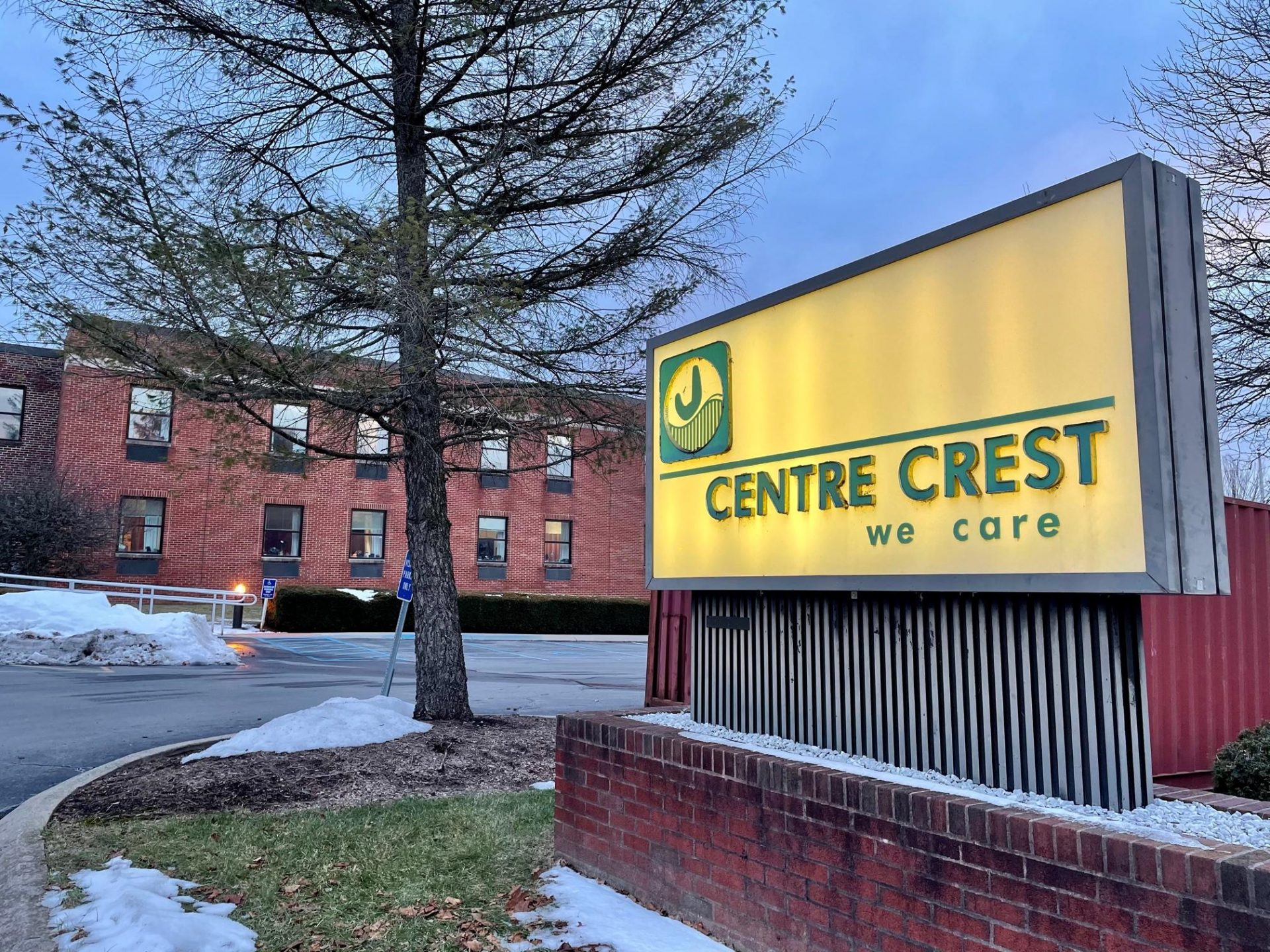 A view of Centre Crest on Jan. 11, 2021. The Bellefonte nursing home has very few cases of COVID-19 after seeing the coronavirus sweep through the facility.
