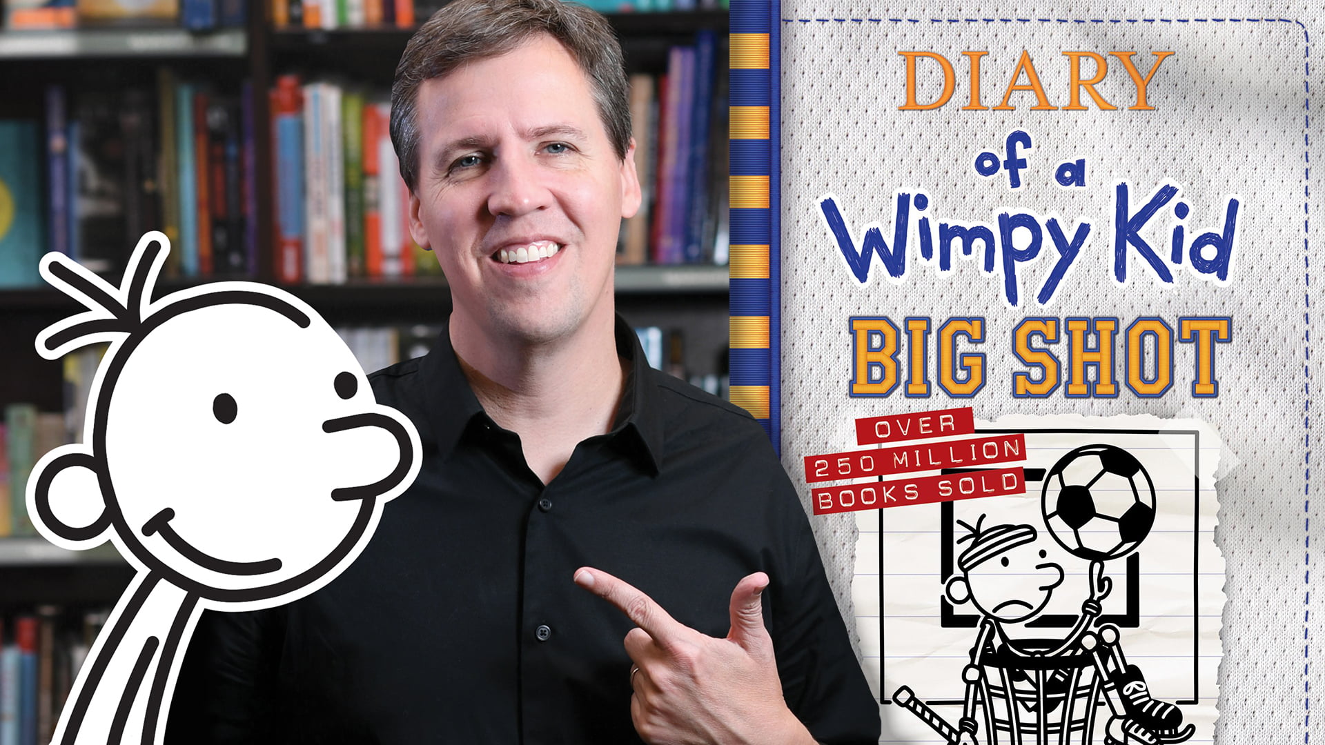 Meet “Diary of a Wimpy Kid” Author Jeff Kinney at His Big Shot Drive-Thru  Tour *SOLD OUT*