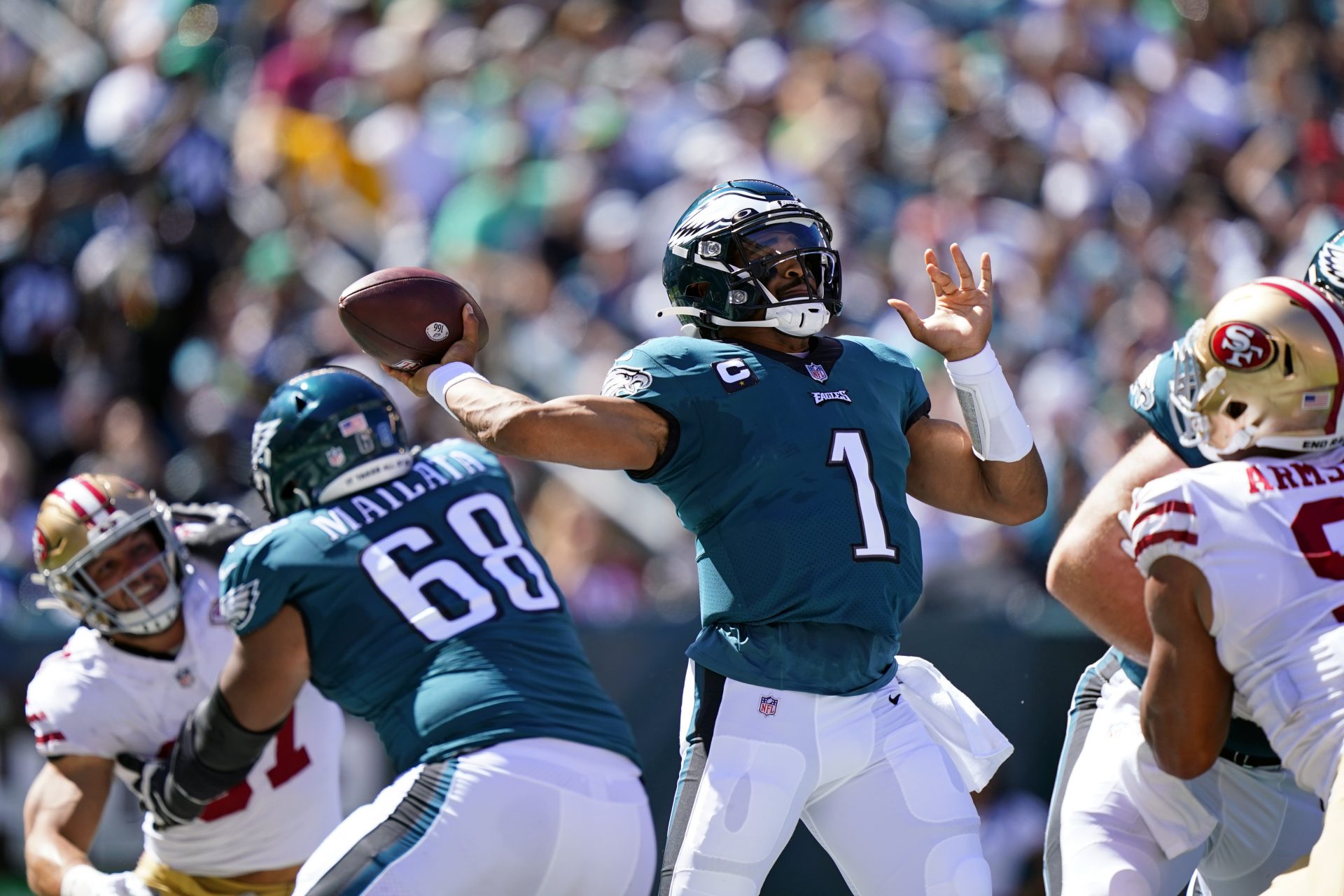 Jalen Hurts Falls Short In Clutch In Eagles 17 11 Loss To 49ers Witf