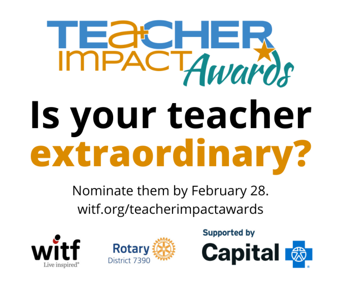 WITF Teacher Impact Awards 2022