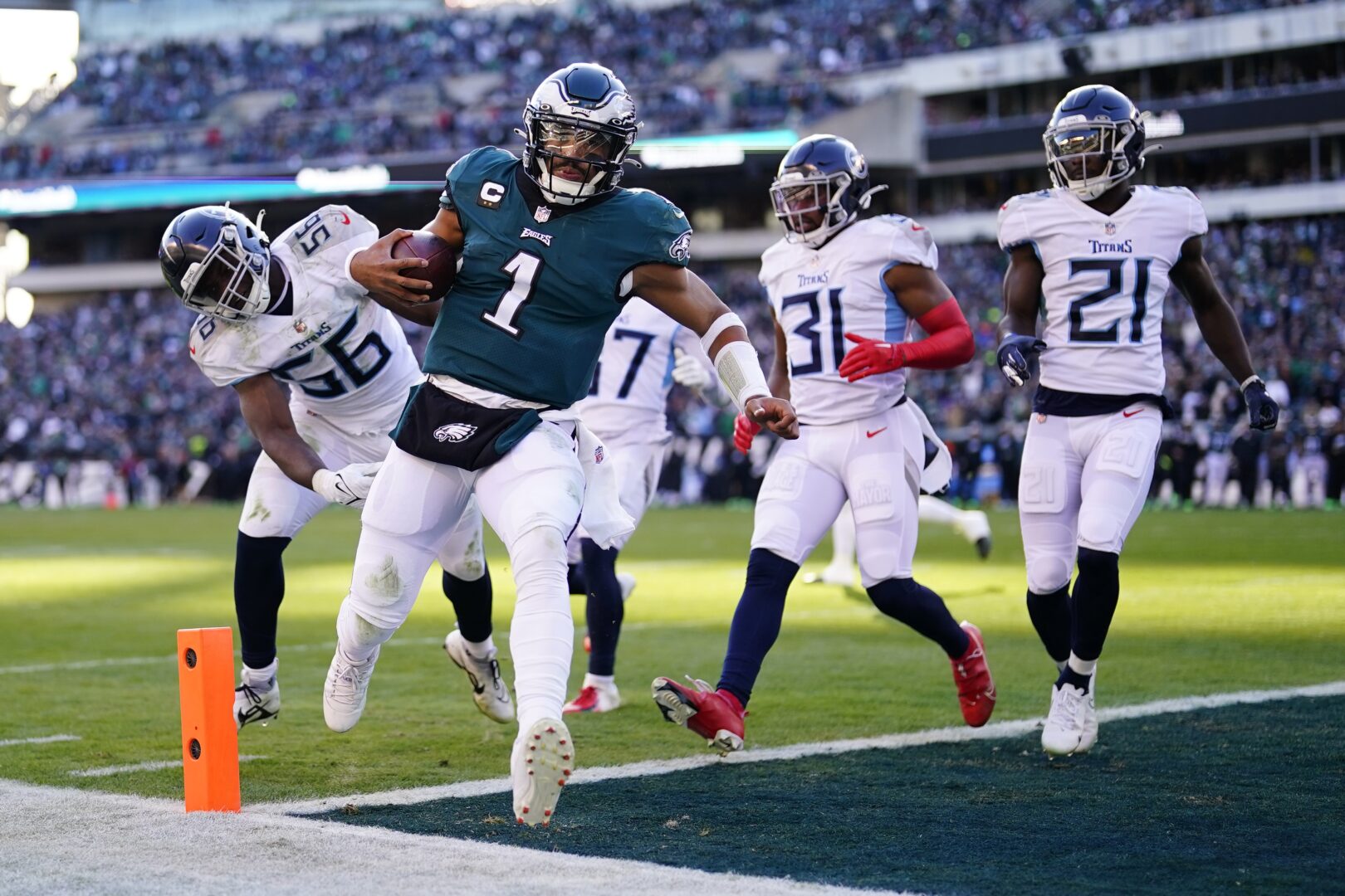 Hurts, so good? Eagles count on QB to make run at NFC East
