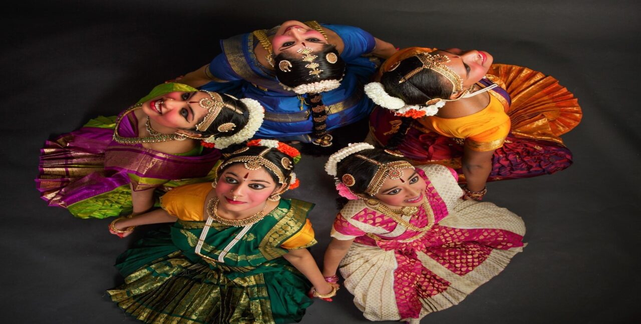 Premium Photo | A group of dancers from the state of india perform a  traditional dance.