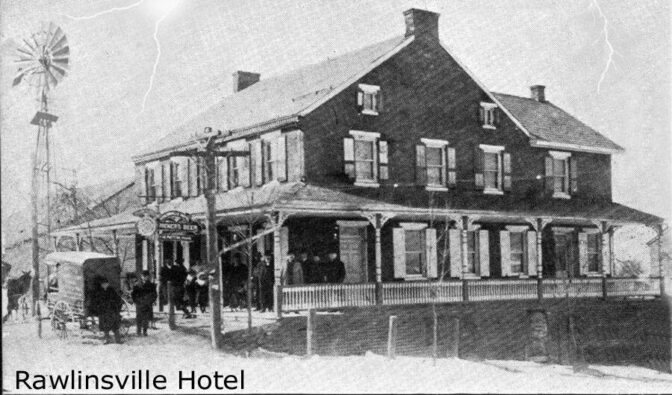 This undated photo is from the Herb Fisher collection at the Southern Lancaster County Historical Society. “The history of the Rawlinsville Hotel includes a store building, to the left of the hotel, which had an on again, off again business between 1835 and 1875,” states a caption below the buggy in “General Merchandise Stores of Southern Lancaster County, Pa.” That 2019 book by Mike Roth and Stanley White is available at the Quarryville Library, Stoner Decorating in Quarryville, the Southern Lancaster County Historical Society archives and on Amazon.
