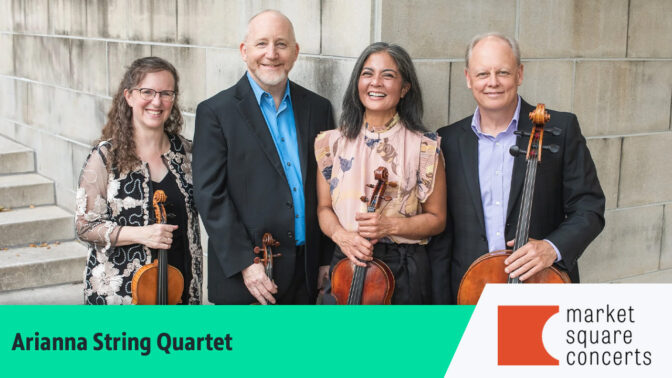 Arianna String Quartet ticket banner
