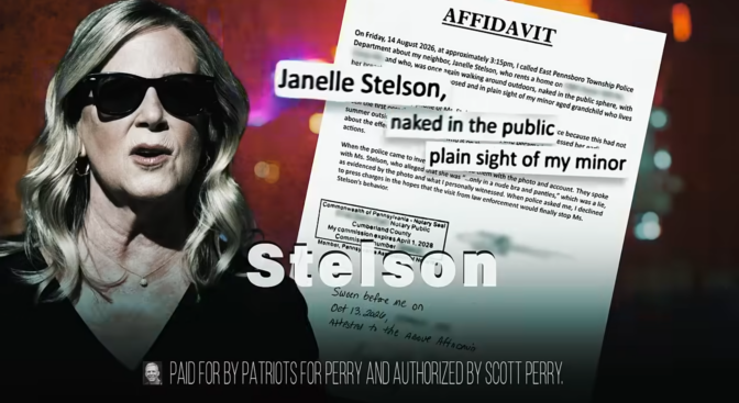 Perry Campaign Ad Makes Unsubstantiated Allegations Against Stelson